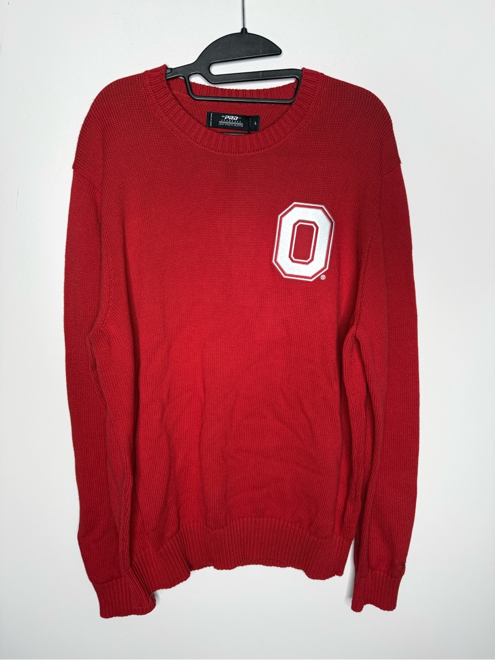 Pro standard luxury collection Ohio state Red Crewneck Sweater